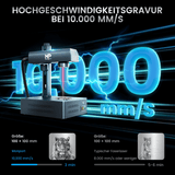 Monport GM 20W Pro Integrierte Faserlaser-Graviermaschine & Markiermaschine mit Autofokus - Maschine