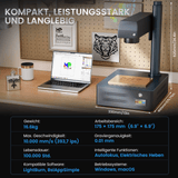 Monport GM 60W Pro Integrierter MOPA-Faserlaser-Gravier- und Markierungsmaschine mit Autofokus - Maschine