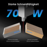 Monport Mega Lite: Die weltweit erste intelligente 70W Desktop-Graviermaschine, kompatibel mit LightBurn