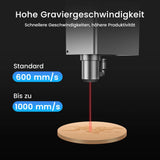 Monport Mega Lite: Die weltweit erste intelligente 70W Desktop-Graviermaschine, kompatibel mit LightBurn