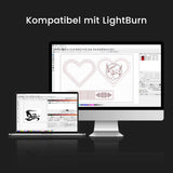 Monport Mega Lite: Die weltweit erste intelligente 70W Desktop-Graviermaschine, kompatibel mit LightBurn