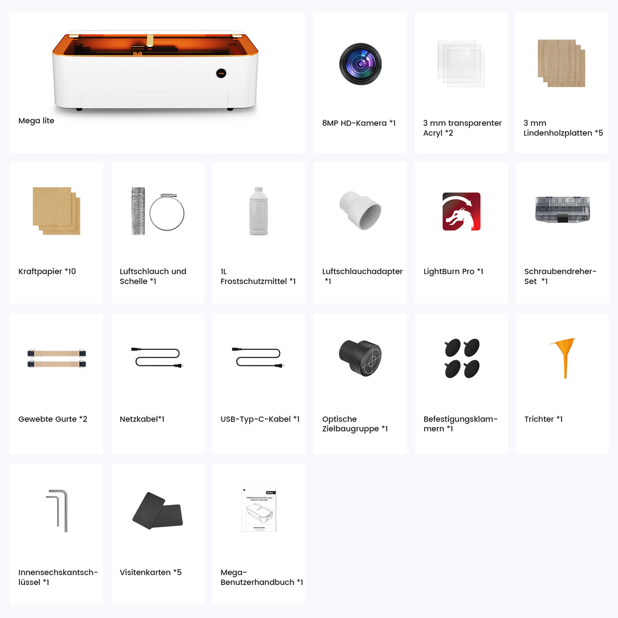 Monport Mega Lite: Die weltweit erste intelligente 70W Desktop-Graviermaschine, kompatibel mit LightBurn