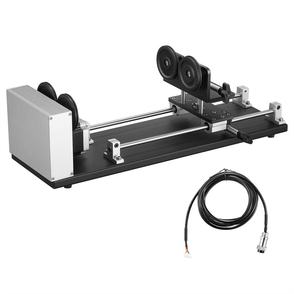 Monport 4 - Rad - Drehachse mit 360 - Grad - Drehung für 60 W ~ 150 W CO2 - Lasergravierer - MonPortlaser.de