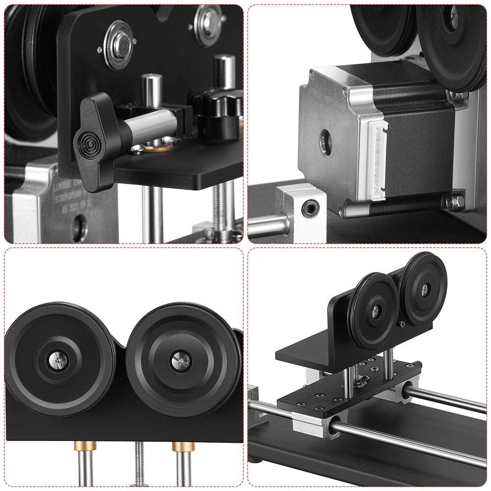 Monport 4 - Rad - Drehachse mit 360 - Grad - Drehung für 60 W ~ 150 W CO2 - Lasergravierer - MonPortlaser.de