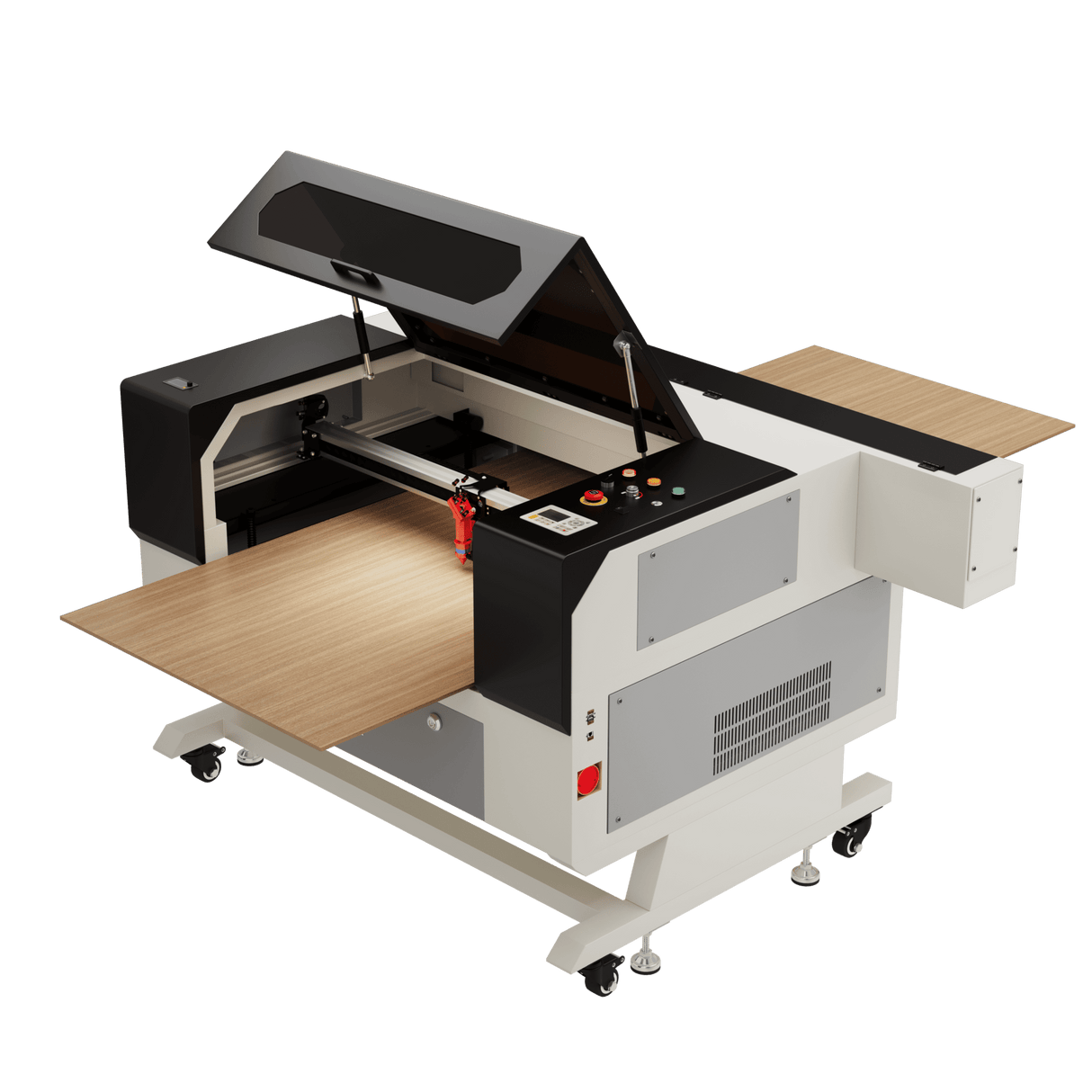 Monport 90W CO2 Laser Graviermaschine & Cutter (500x700mm) mit Autofokus und Halterung - MonPortlaser.de