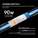 Monport 90W CO2 Laser Graviermaschine & Cutter (500x700mm) mit Autofokus und Halterung - MonPortlaser.de