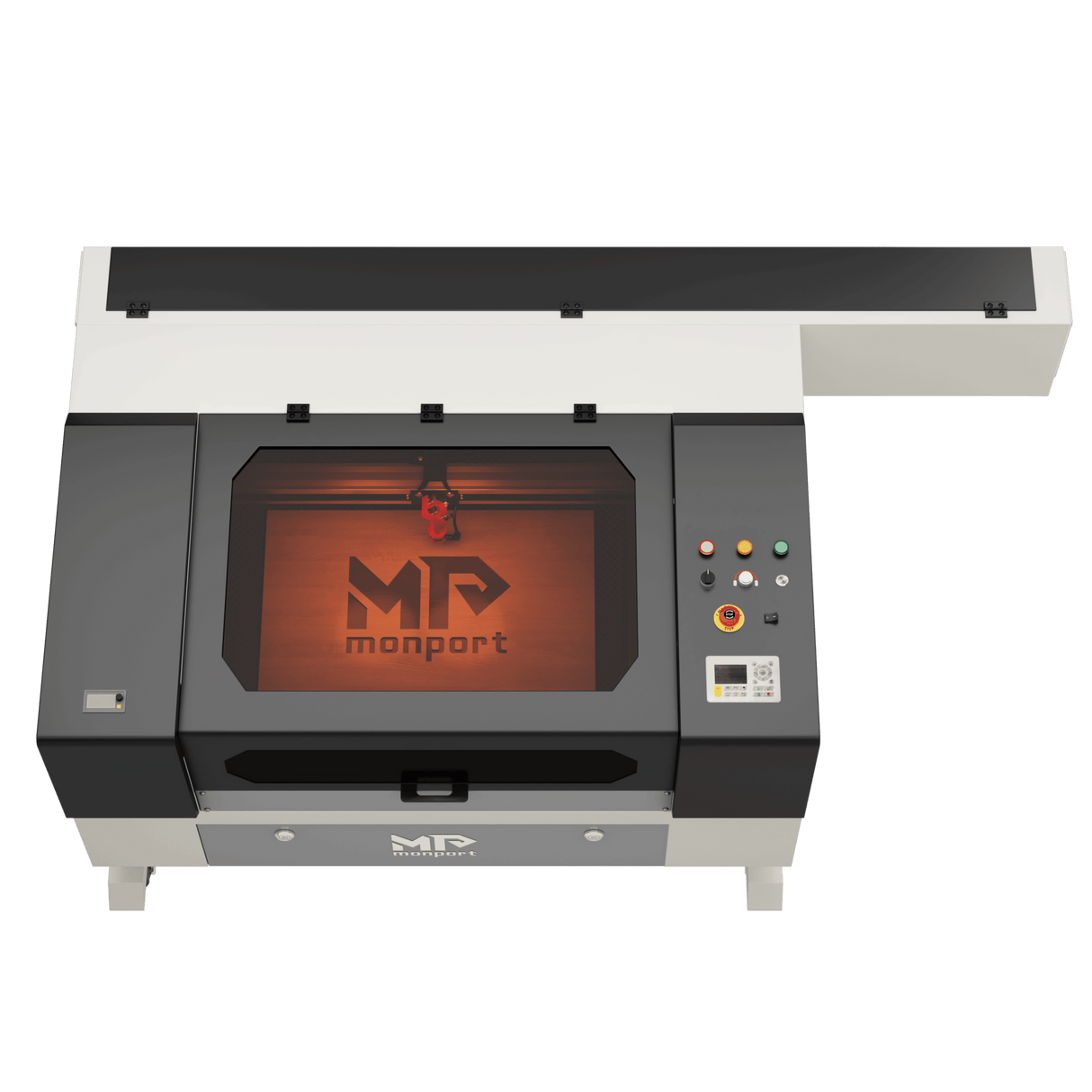 Monport CO2 100W Laser Graviermaschine & Cutter (500x700mm) mit Autofokus und Halterung - MonPortlaser.de