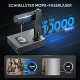 Monport GA Verbesserte 100W Integrierte MOPA Faserlasergravierer & Markiermaschinen mit Autofokus - MonPortlaser.de