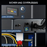 Monport GA Verbesserte 20W Integrierte Faser Lasergravierer & Markiermaschinen mit Autofokus - MonPortlaser.de