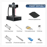 Monport GA Verbesserte 30W Integrierte MOPA Faserlasergravierer & Markiermaschinen mit Autofokus - MonPortlaser.de