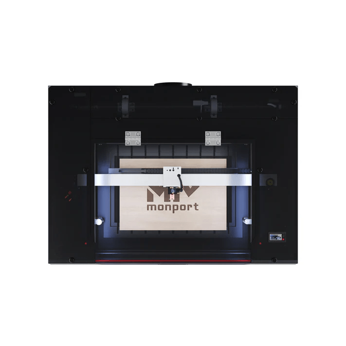 Monport Reno45 45W Desktop CO2 - Lasergravierer und - schneider (16" x 12") mit brandneuem Semi - Autofokus - MonPortlaser.de