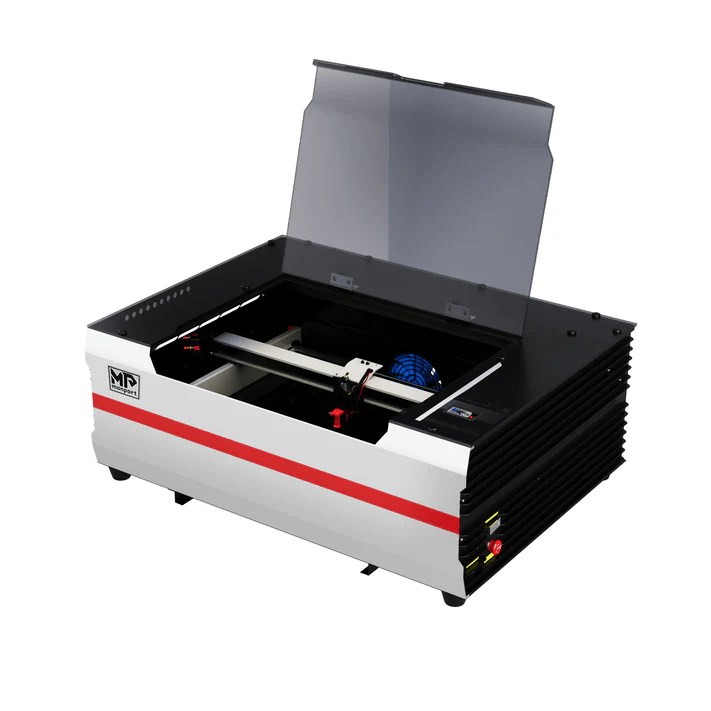 Monport Reno45 45W Desktop CO2 - Lasergravierer und - schneider (16" x 12") mit brandneuem Semi - Autofokus - MonPortlaser.de