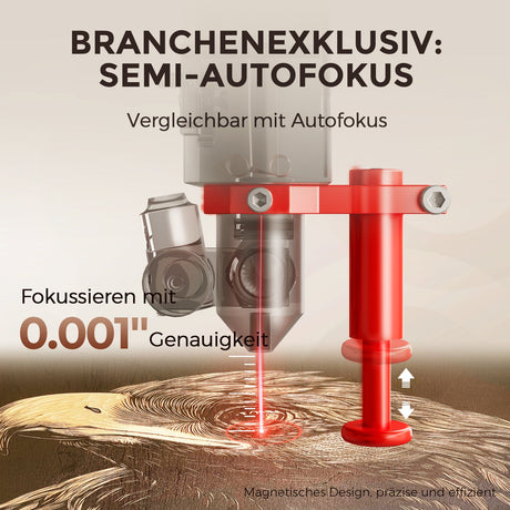 Monport Reno65 65W Desktop CO2 Lasergravierer & Schneidegerät (24“X 16“) mit brandneuem Semi - Autofokus - MonPortlaser.de