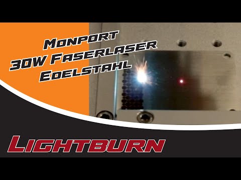 Monport 30W (150x150mm) Faser-Lasergravierer & Markierungsmaschine