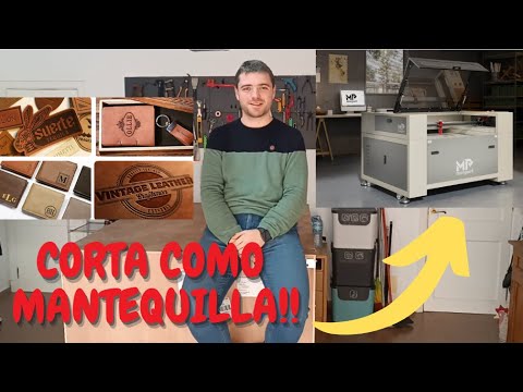 Monport 80W CO2 Eingebaut Wasserkühlsystem Laser Graviermaschine & Cutter mit (900 x 600mm) Gravurfläche