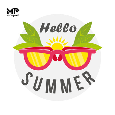 Sommerliche Vibes: Lasergravierte Sommerbrillen - Wandkunst - MonPortlaser.de