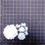 Trendige Lasergravurdatei: Flauschiges Schaf - MonPortlaser.de