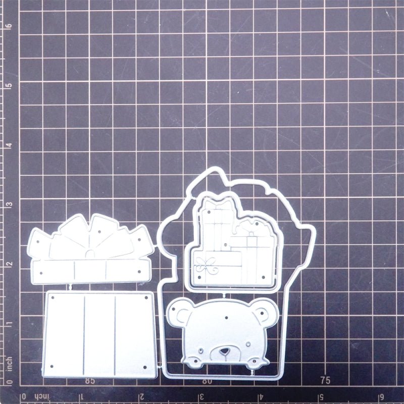 Trendige Lasergravurdatei: Kleine Bären - Geschenkbox - MonPortlaser.de